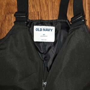 Old Navy Black Snow Pants